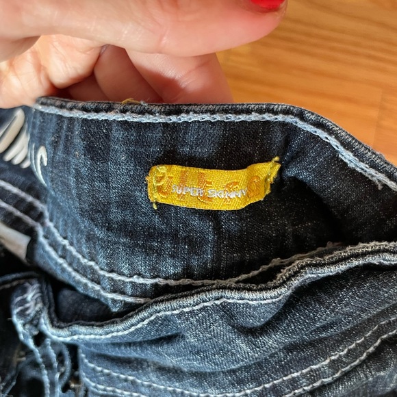 Hydraulic womens skinny distressed jeans - Picture 6 of 7